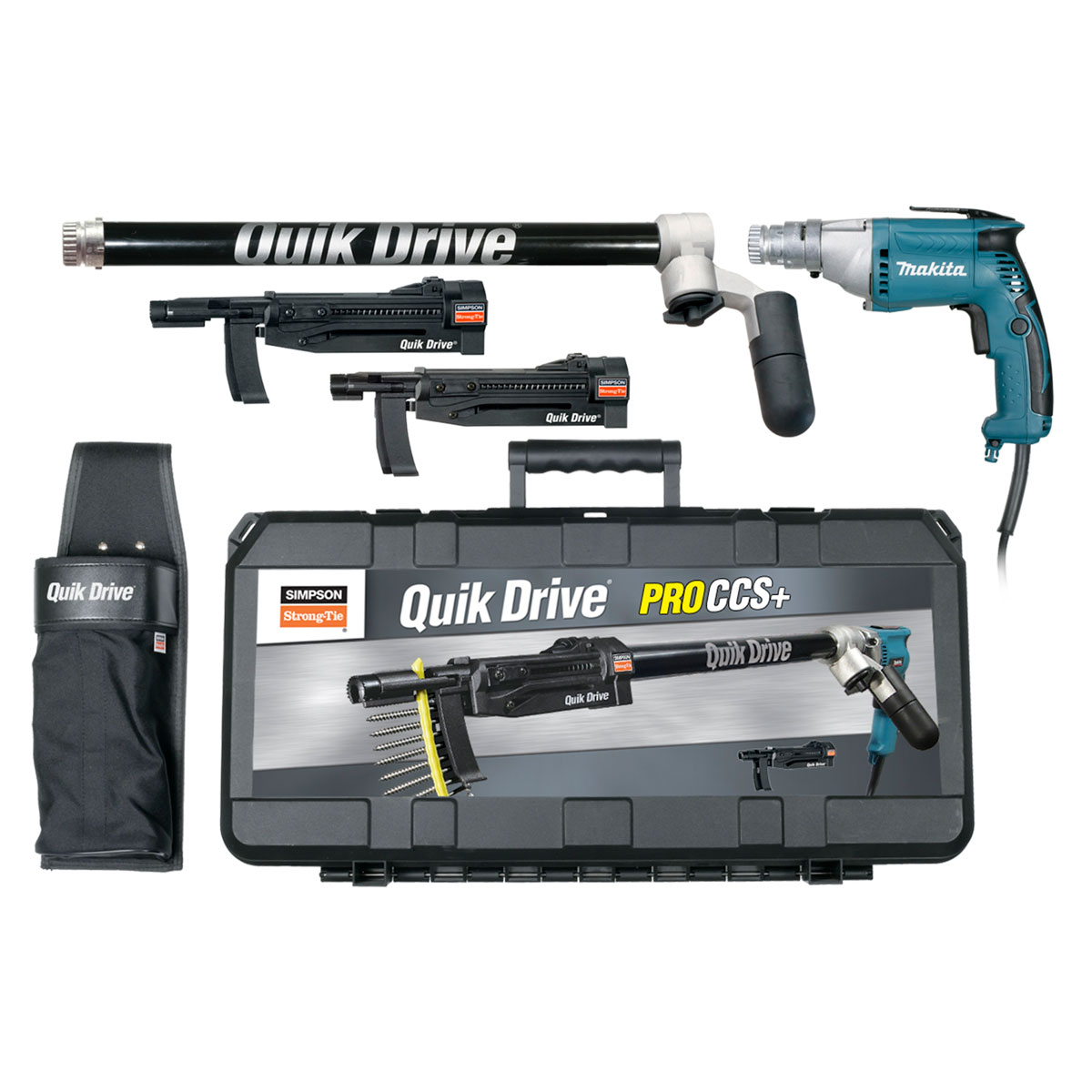 Quik Drive Auto-Feed System with Makita Drill